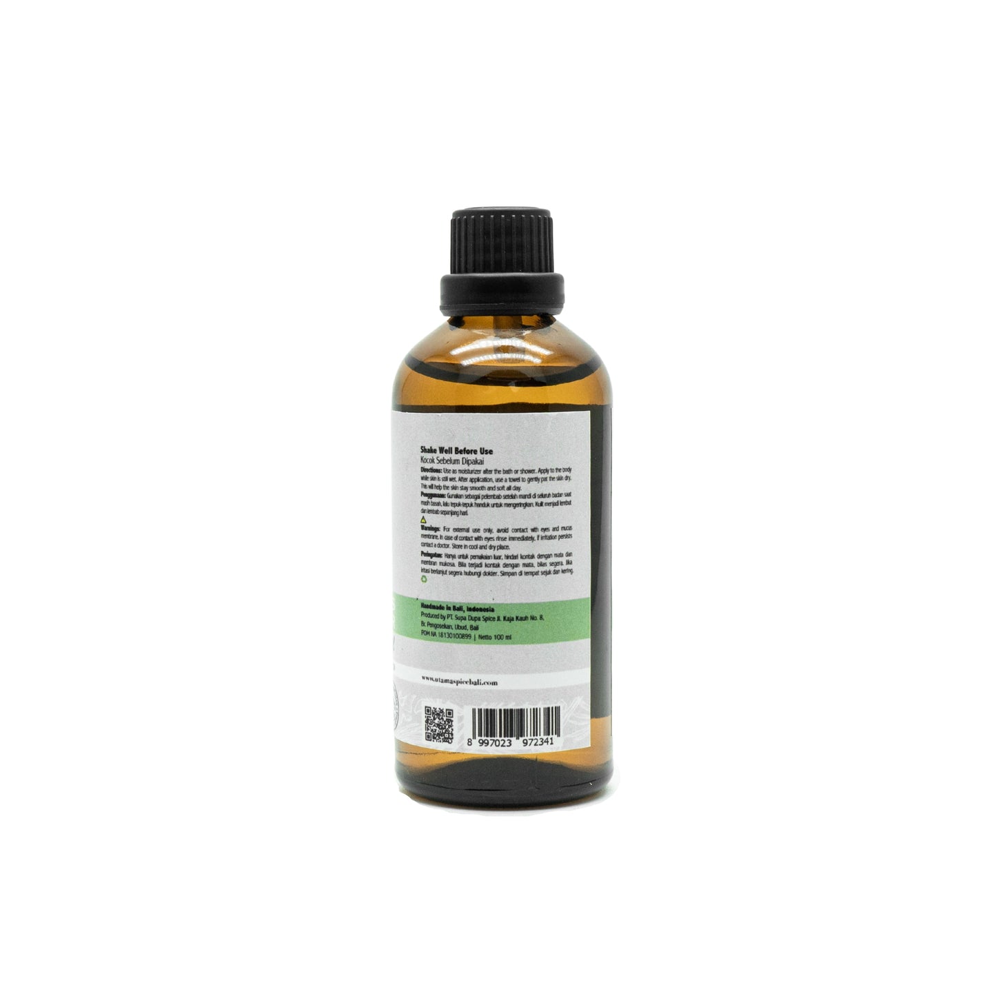 Lemongrass Ginger Body Oil 100ml