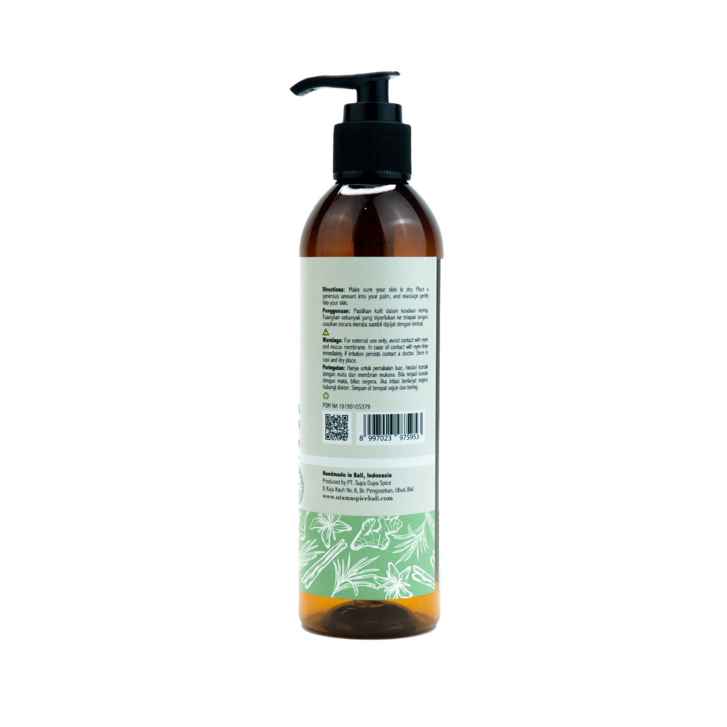 Coconut Lotion Lemongrass Ginger 230ml