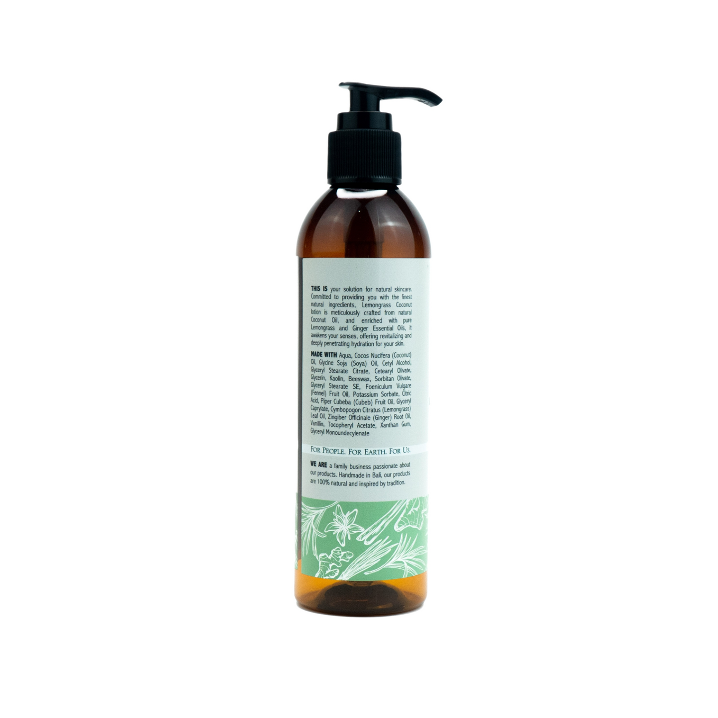 Coconut Lotion Lemongrass Ginger 230ml