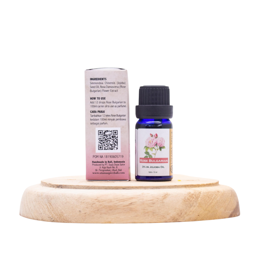 Rose Bulgarian Essential Oil (3% in Jojoba) 10ml