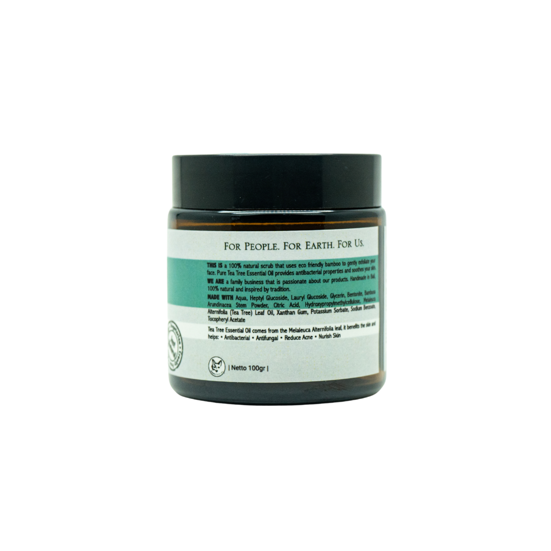 Tea Tree Face Scrub 100g