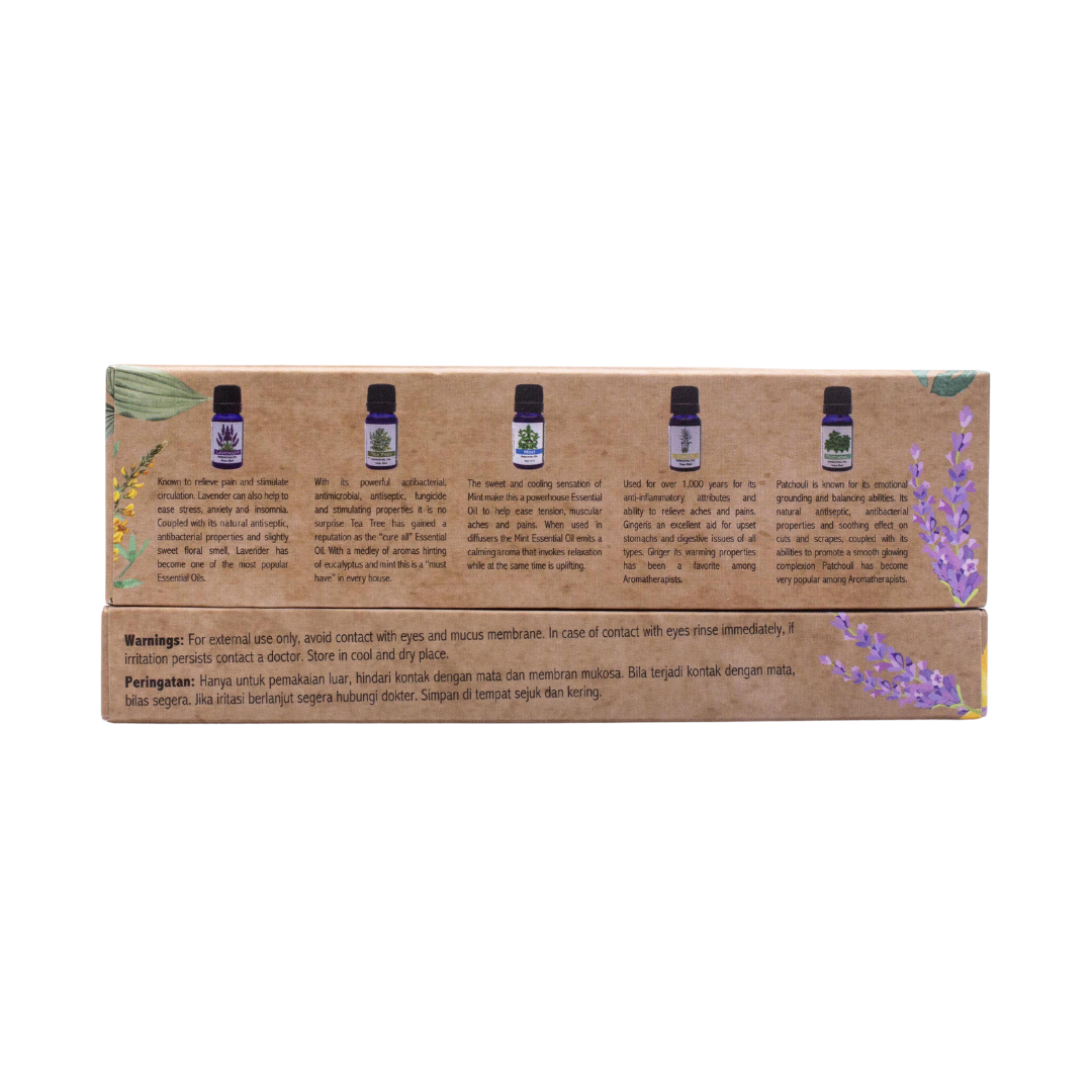 Nature's Aid Essential Oil Set in Box